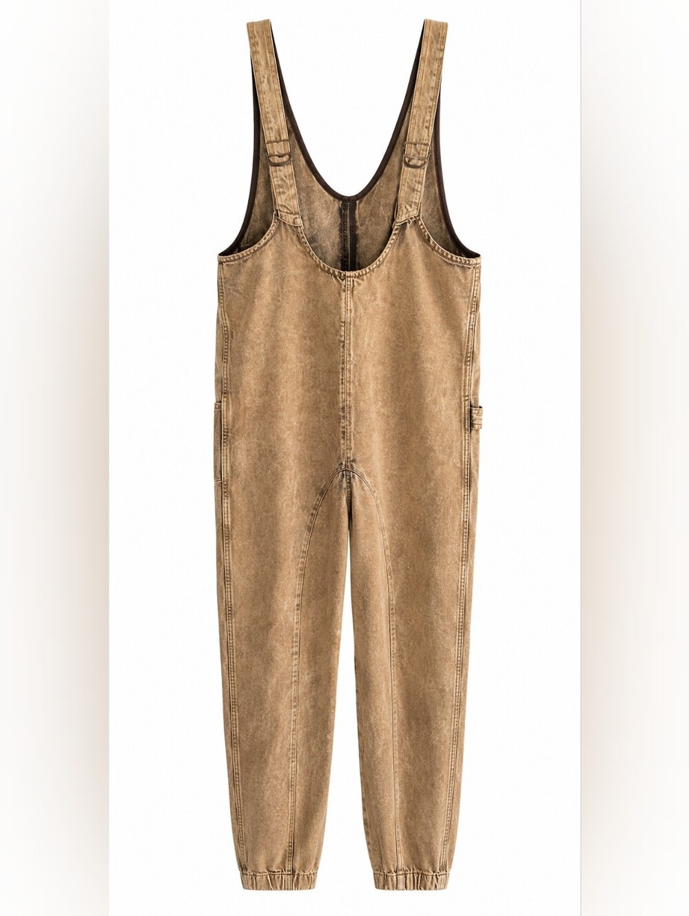 Free People We The Free High Roller Farrow Long One-Piece Jumpsuit XS NWT Boho - Picture 5 of 15